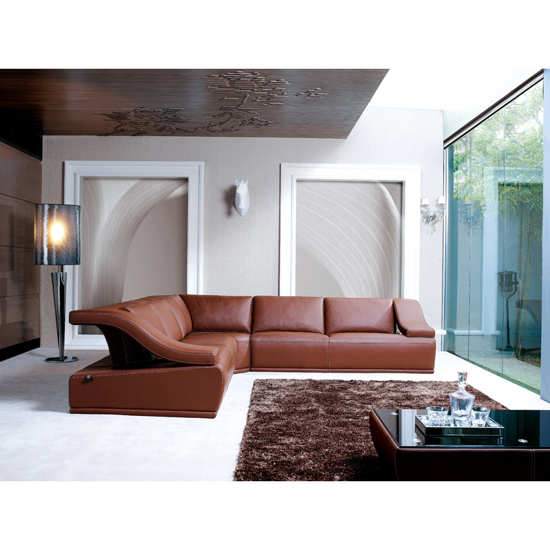 Rincine II Leather Sectional