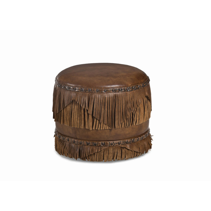 Margo Fringed Ottoman