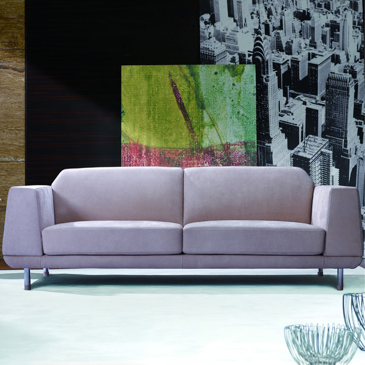 Prisma I Leather Sofa