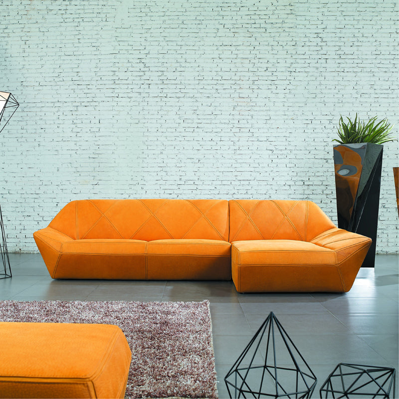 Diamante II Leather Sectional