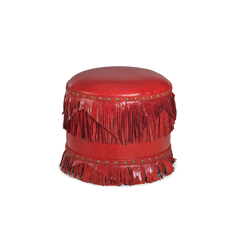 Margo Fringed Ottoman