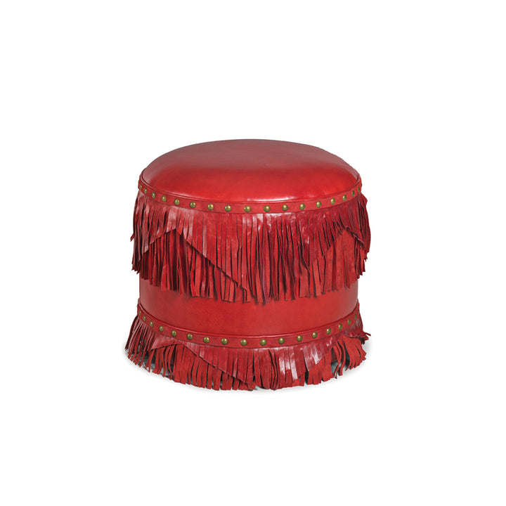 Margo Fringed Ottoman