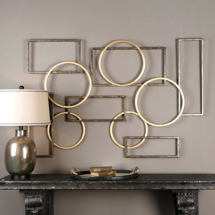 Elias - Wall Art - Bronze And Gold