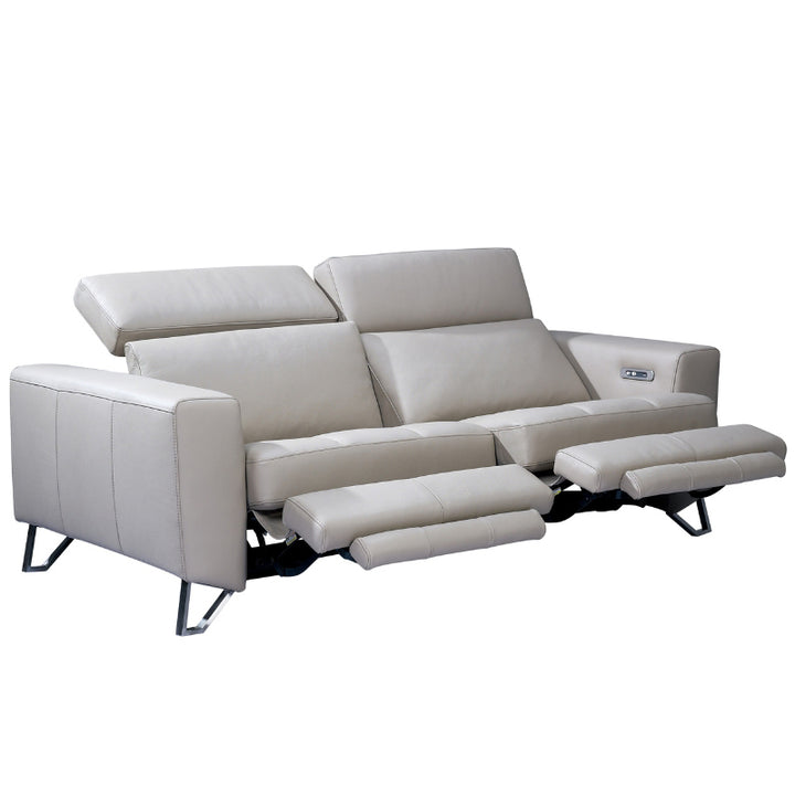 Vidi I Leather Reclining Sectional