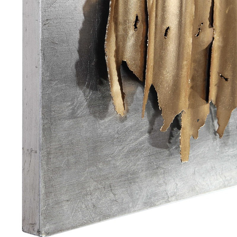 Lev - Metal Wall Decor - Gold