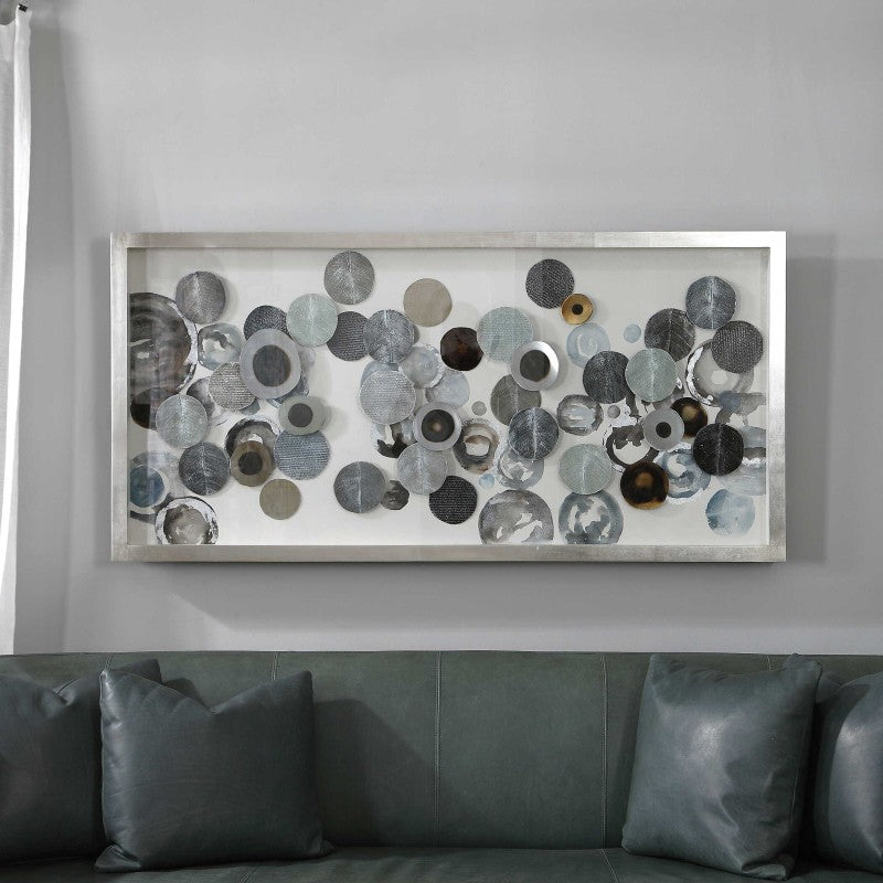 Kella - Modern Shadow Box - Blue