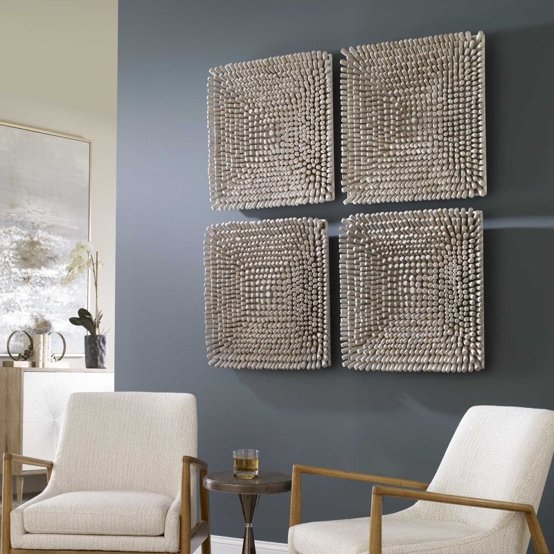 Portside - Wood Wall Panel - Pearl Silver