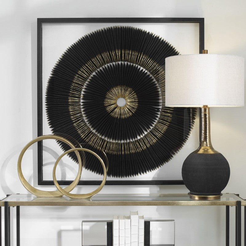 Sandara - Shadow Box - Black And Gold
