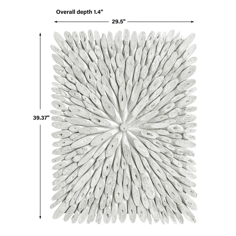 Bahama Wood - Wall Decor - Whitewashed