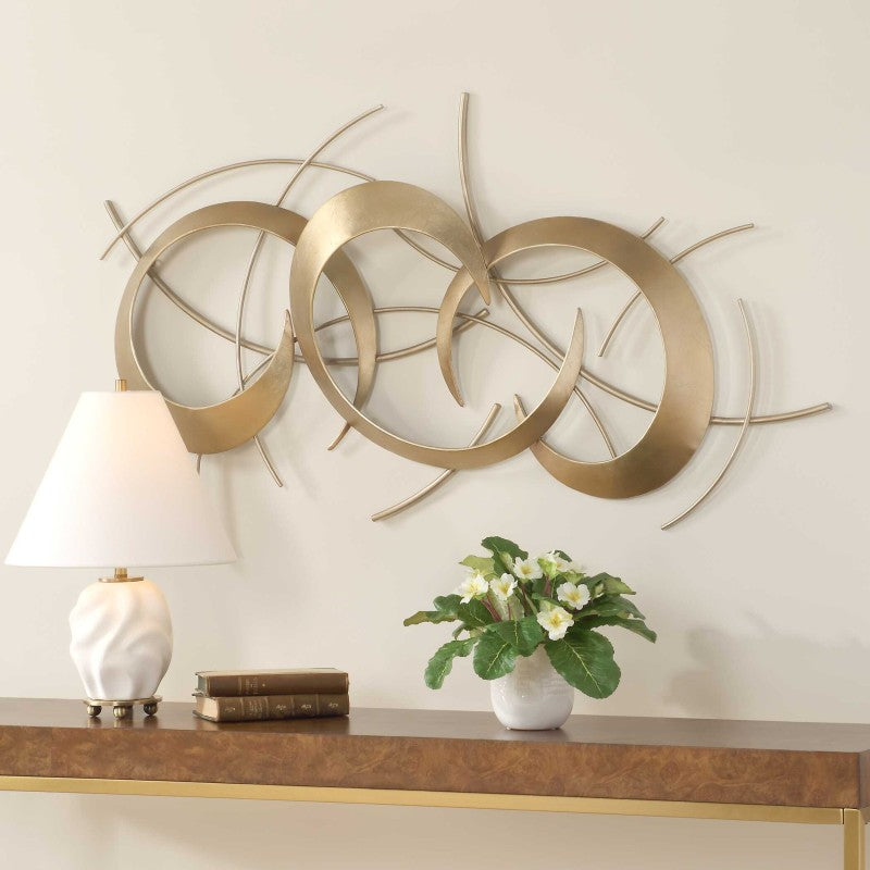 Motivate - Wall Art - Gold / Silver