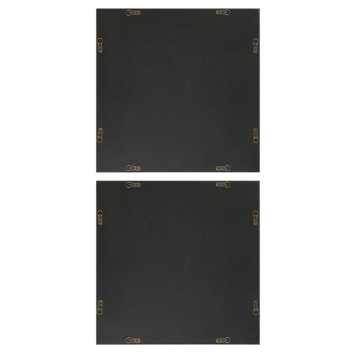 Joel - Modern Wood Wall Art (Set of 2) - Brown / Gray