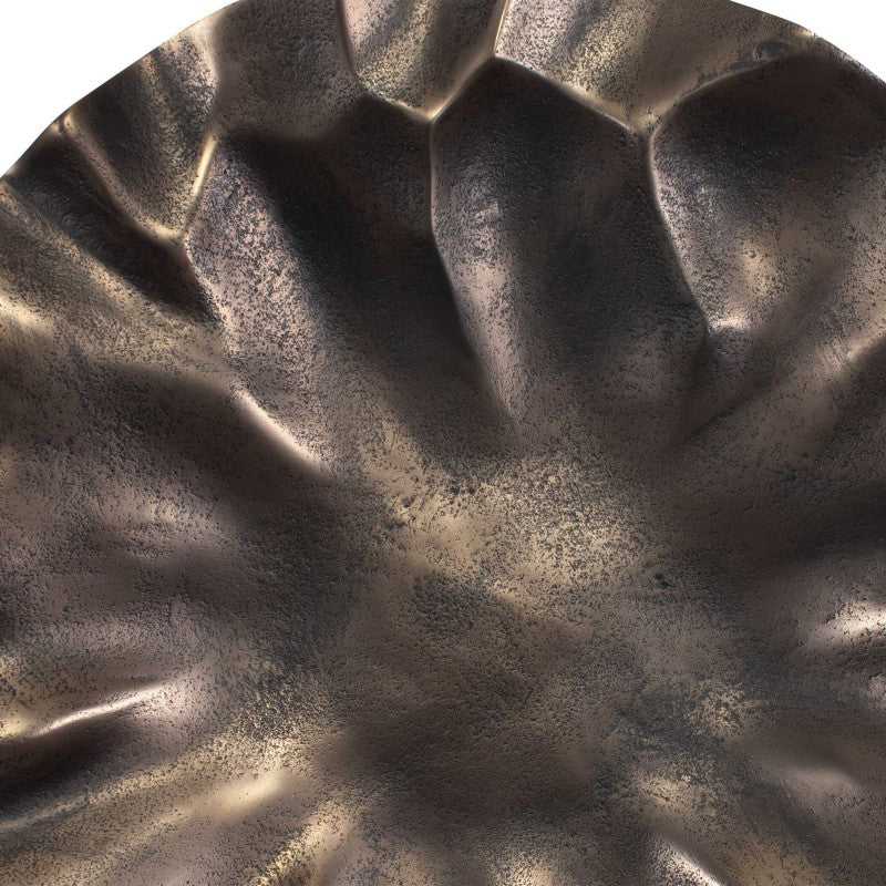 Peonia - Outdoor Wall Art (Set of 3) - Bronze