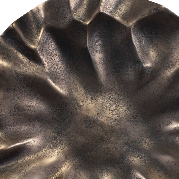 Peonia - Outdoor Wall Art (Set of 3) - Bronze