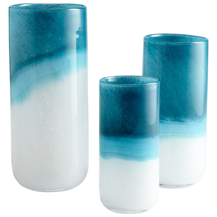 Turquoise Cloud Vase