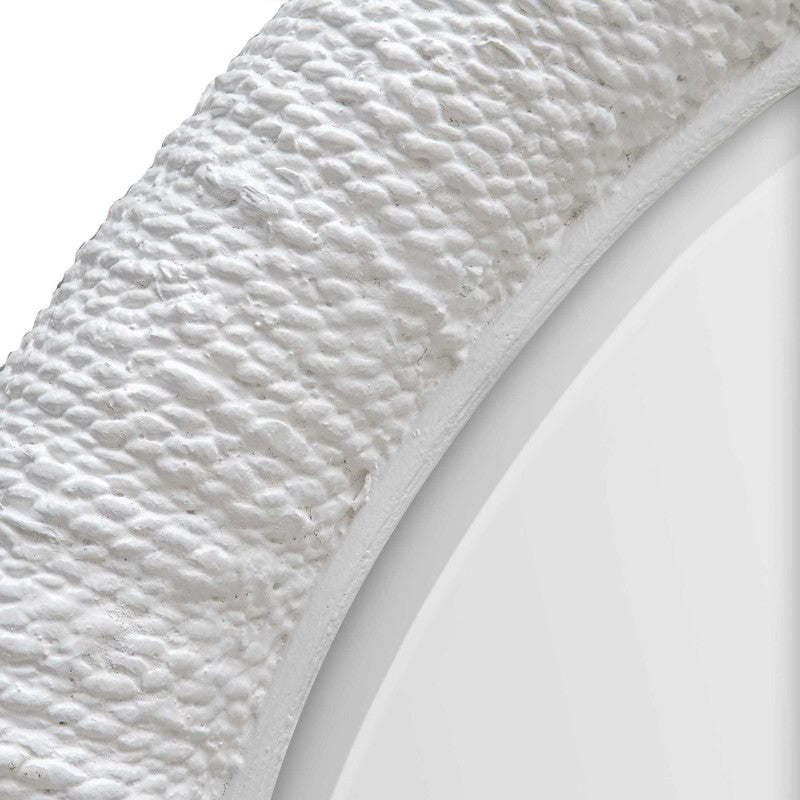 Mariner - Round Mirror - White