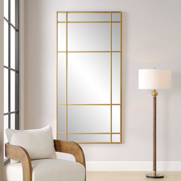 Spurgeon - Gold Window Mirror