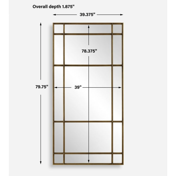 Spurgeon - Gold Window Mirror