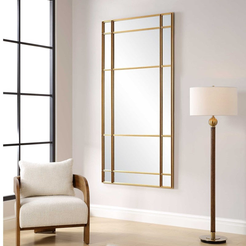 Spurgeon - Gold Window Mirror