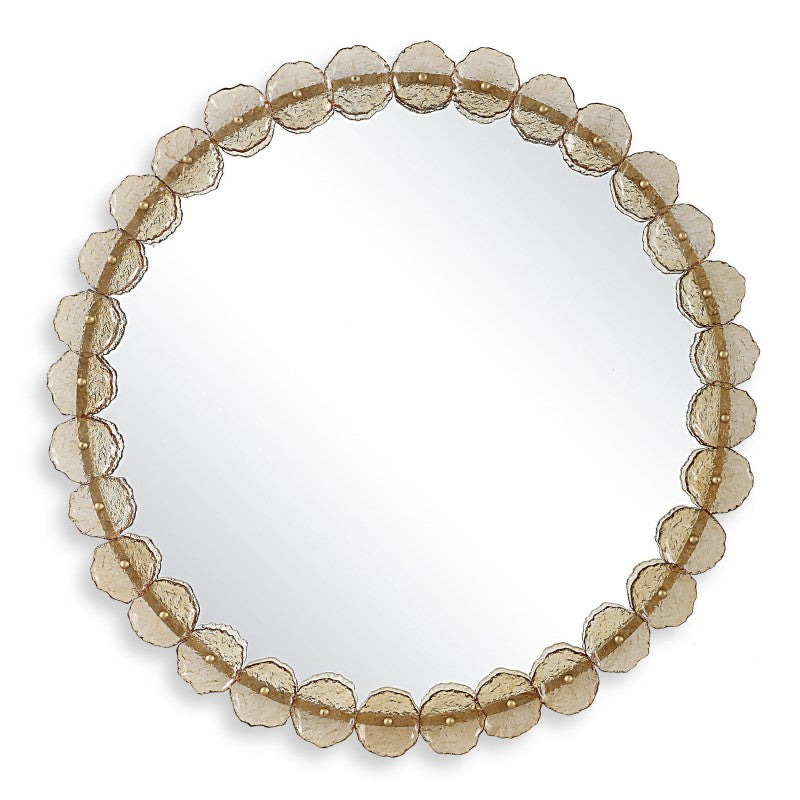 Nolina - Round Mirror - Gold