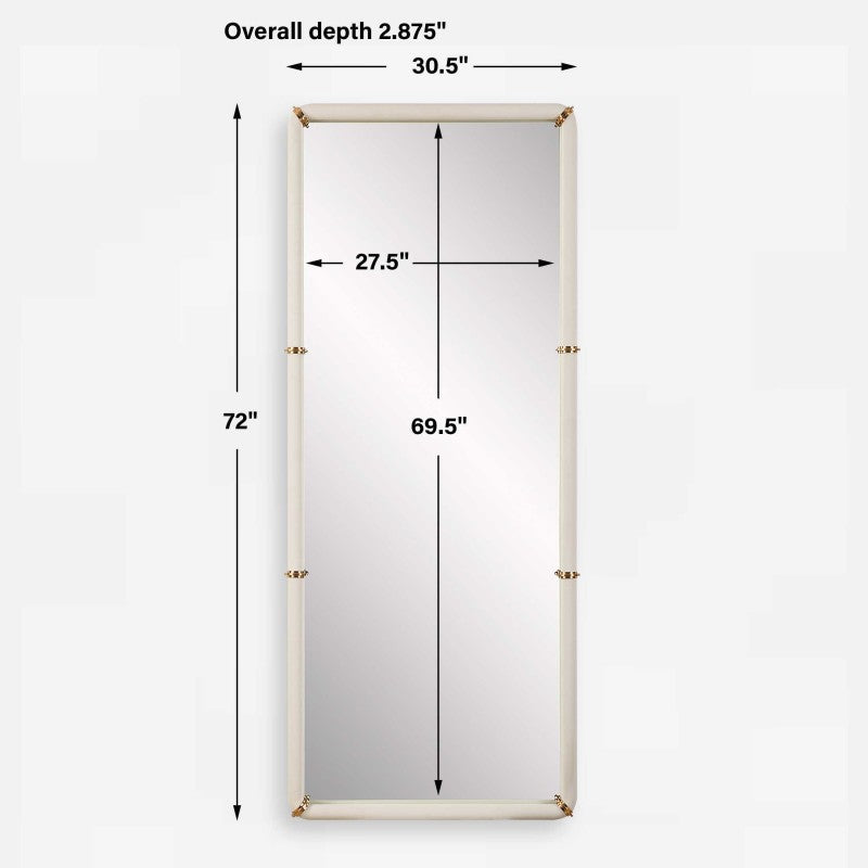 Cyprus - Dressing Mirror - White