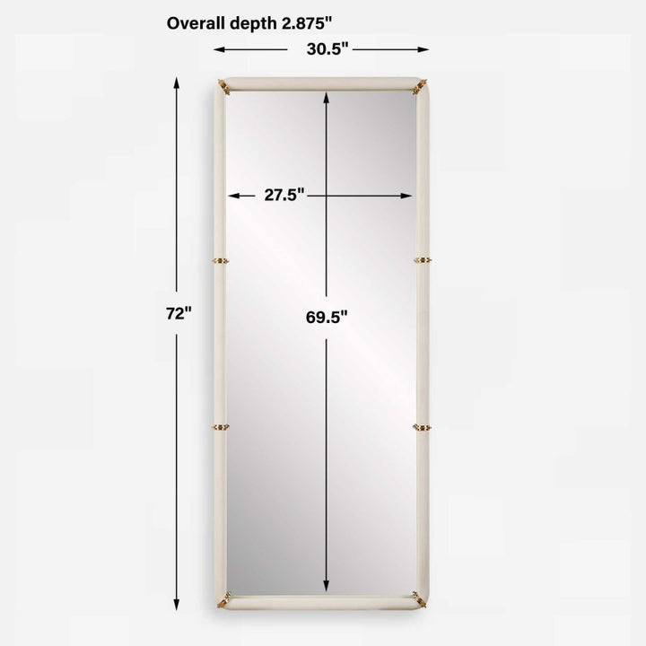 Cyprus - Dressing Mirror - White
