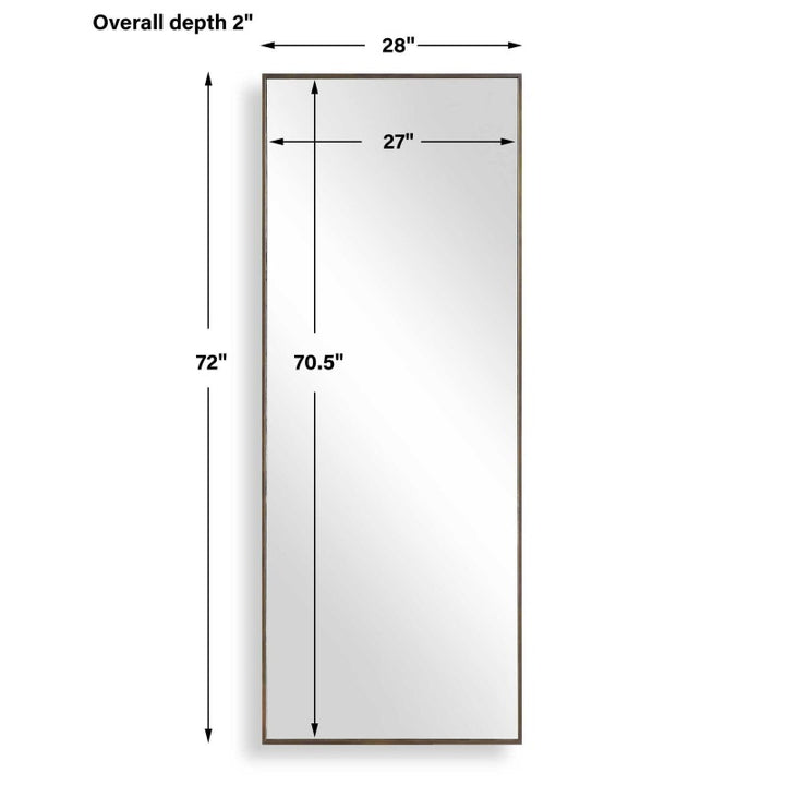 Patterson - Dressing Mirror - Bronze