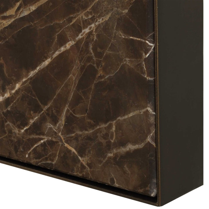 Hanover - Marble Arch Mirror - Bronze / Brown