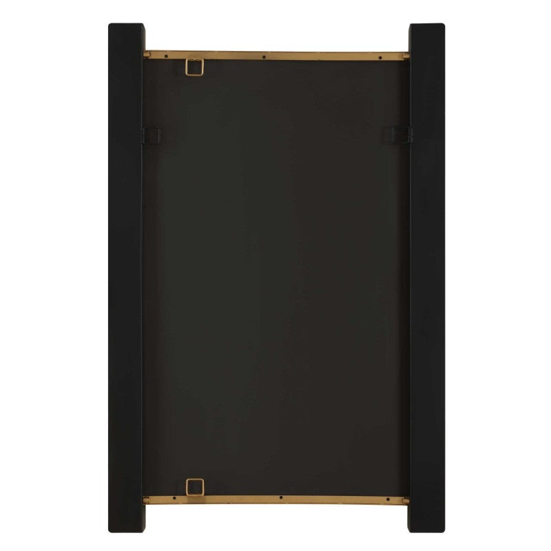 Cunene - Industrial Wall Mirror - Black