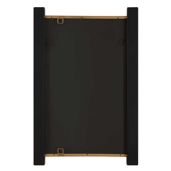 Cunene - Industrial Wall Mirror - Black