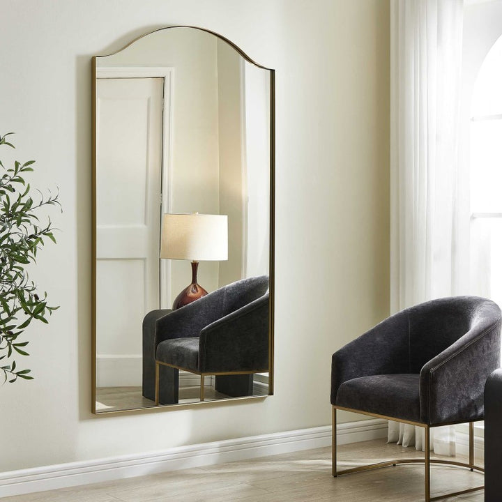 Mallorca - Arch Mirror - Brass