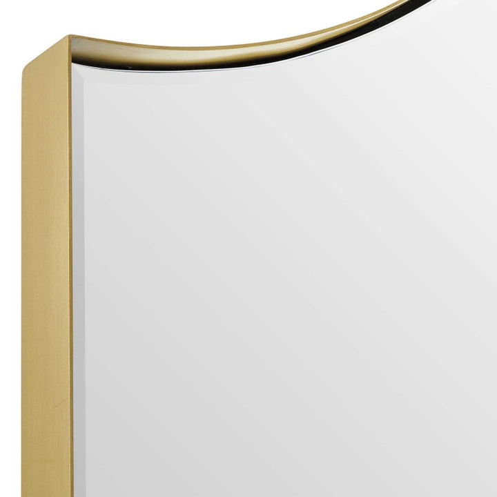 Mallorca - Arch Mirror - Brass