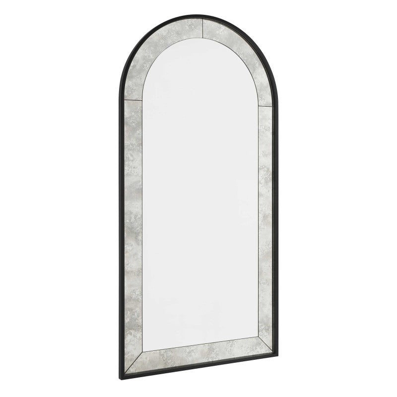 Marlowe - Antique Arch Mirror - Black