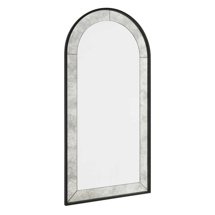 Marlowe - Antique Arch Mirror - Black