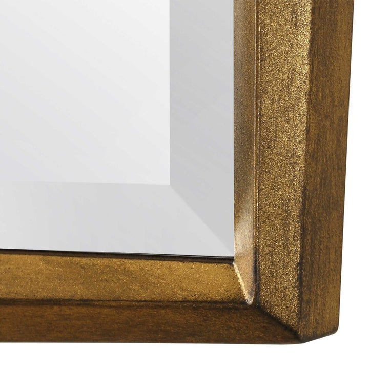 On Point - Square Mirror - Gold