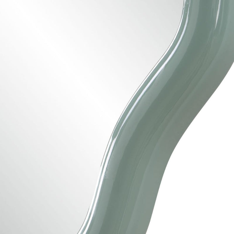 Isly - Robin's Egg Oval Mirror - Blue