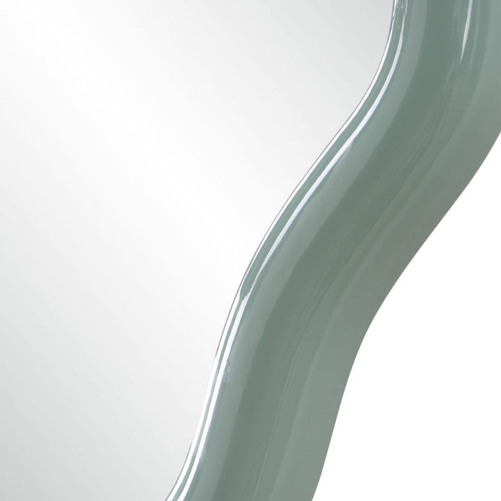 Isly - Robin's Egg Oval Mirror - Blue