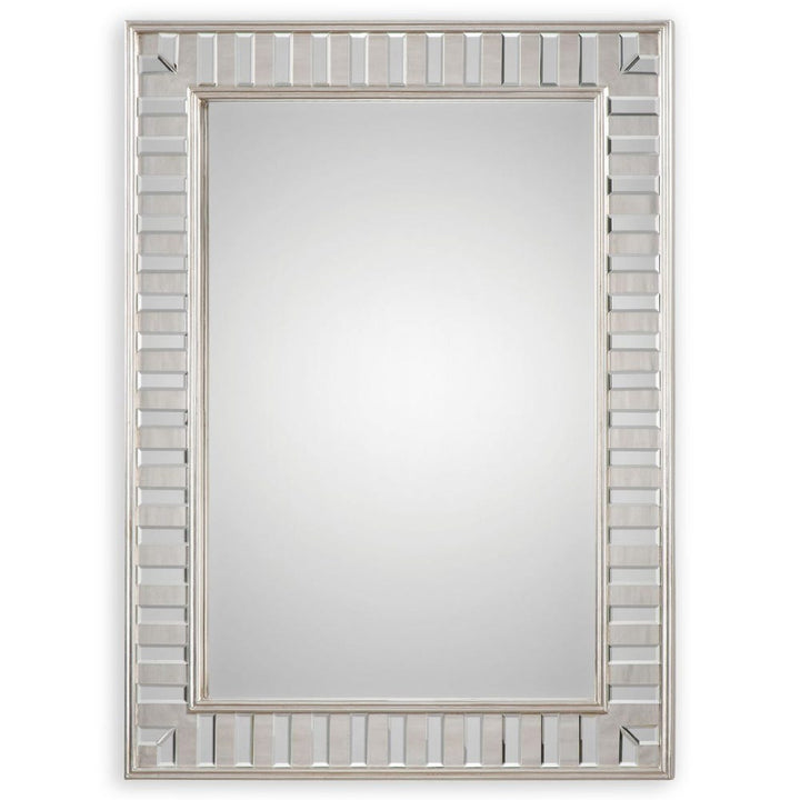 Lanester - Leaf Mirror - Silver