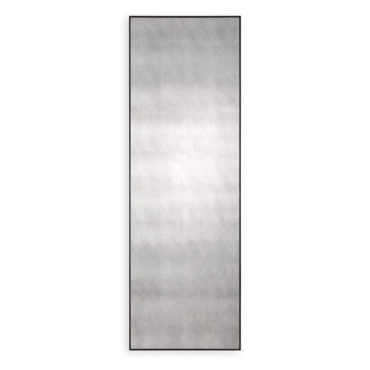 Burwell - Oversized Antiqued Mirror - Black