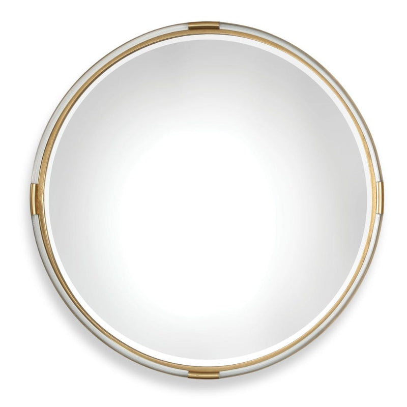 Mackai - Round Mirror - Gold