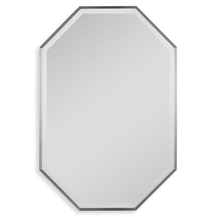 Stuartson - Octagon Vanity Mirror - Pearl Silver