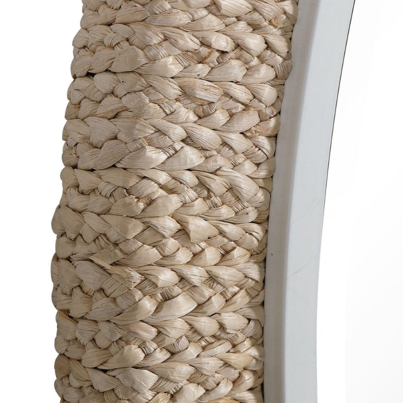 Carbet - Round Rope Mirror - Light Brown