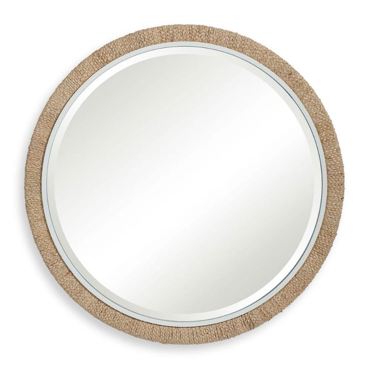 Carbet - Round Rope Mirror - Light Brown