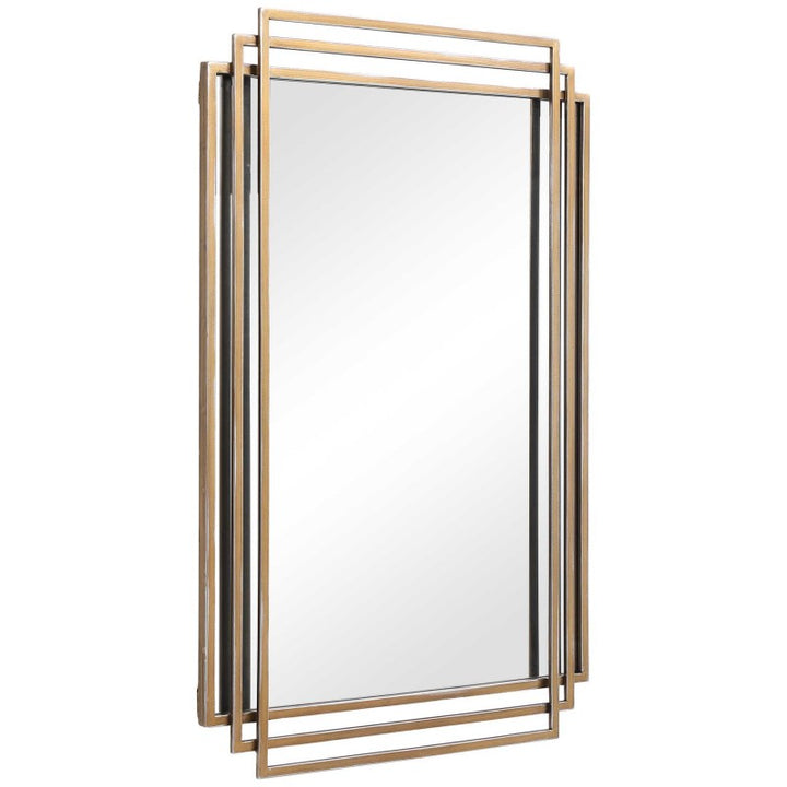 Amherst - Mirror - Brushed Gold