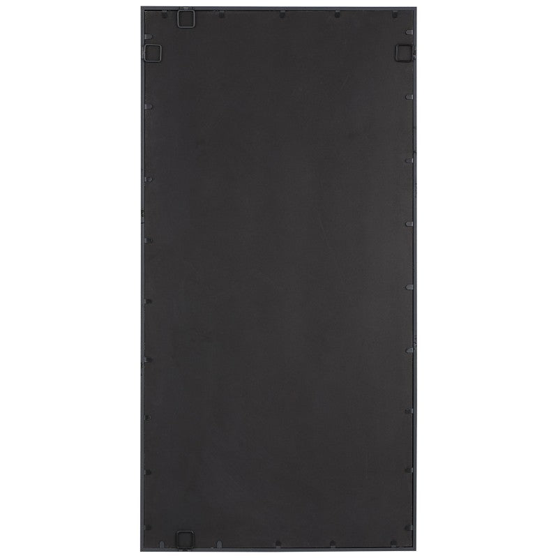 Rousseau - Iron Window Mirror - Black