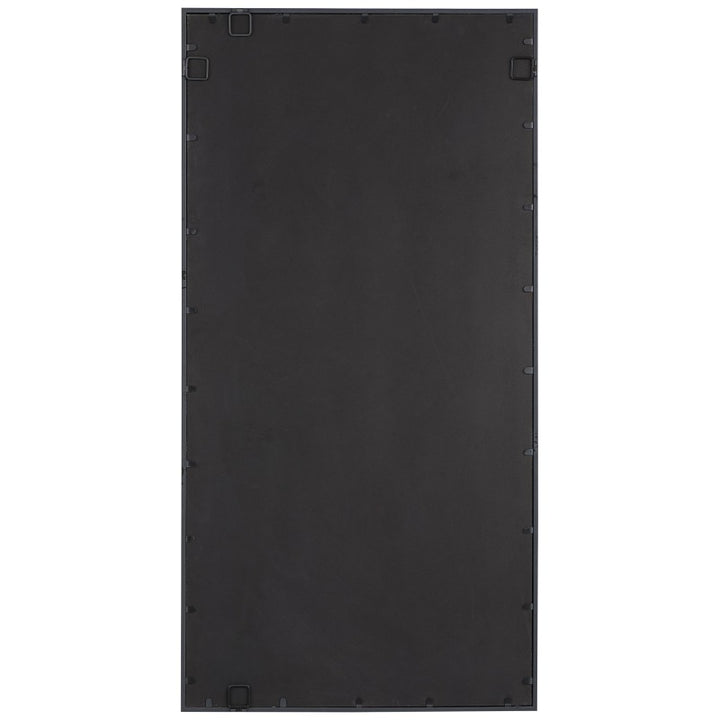Rousseau - Iron Window Mirror - Black
