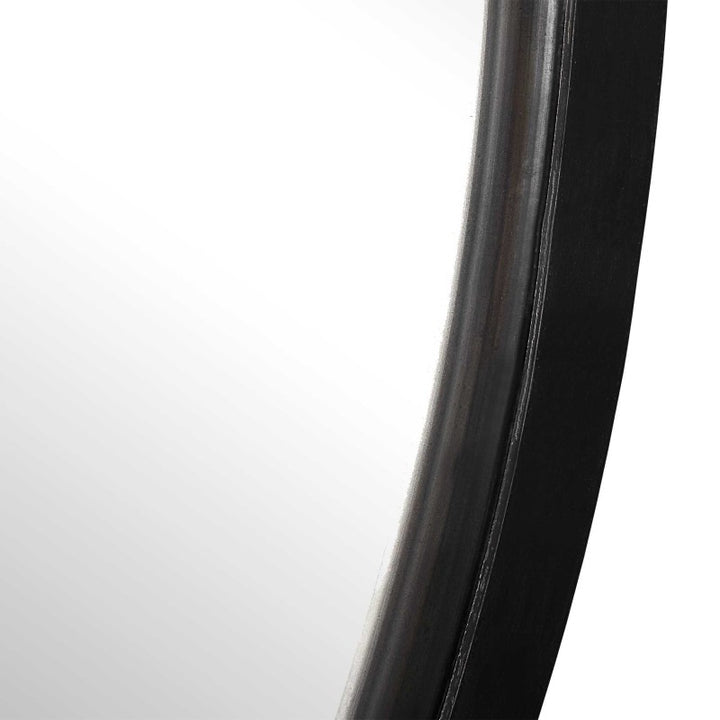 Dawsyn - Round Mirror - Black