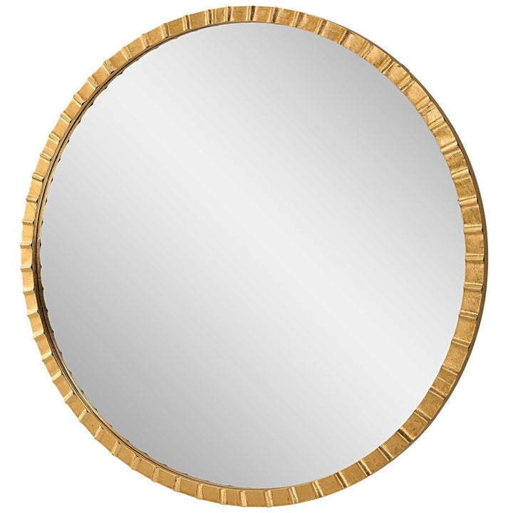 Dandridge - Round Mirror - Gold