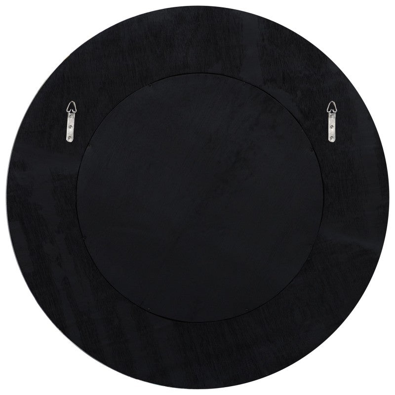 Repose - Round Mirror - Whitewash