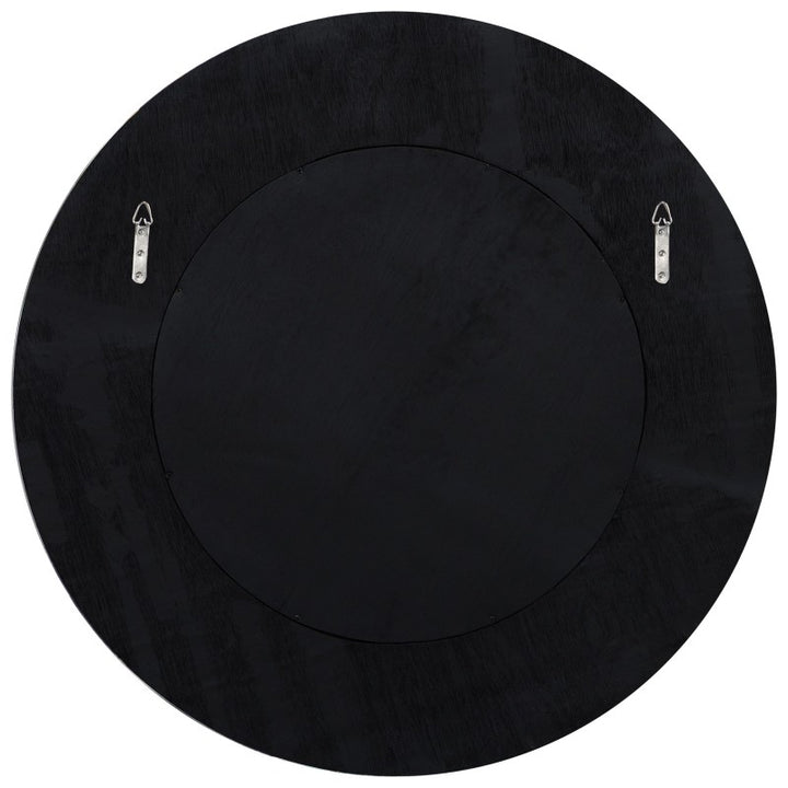 Repose - Round Mirror - Whitewash