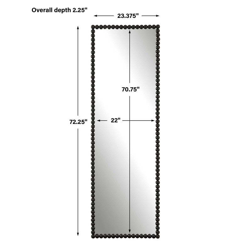 Serna - Tall Mirror - Black